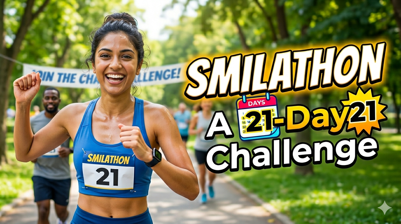 SMILATHON – A 21-Day Challenge